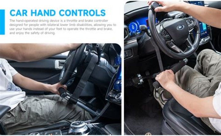 Can anyone drive a car with hand controls?