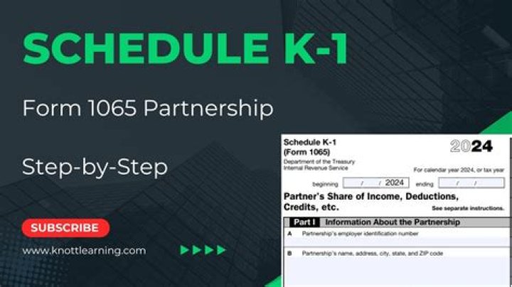 Does k1 go on Schedule E?