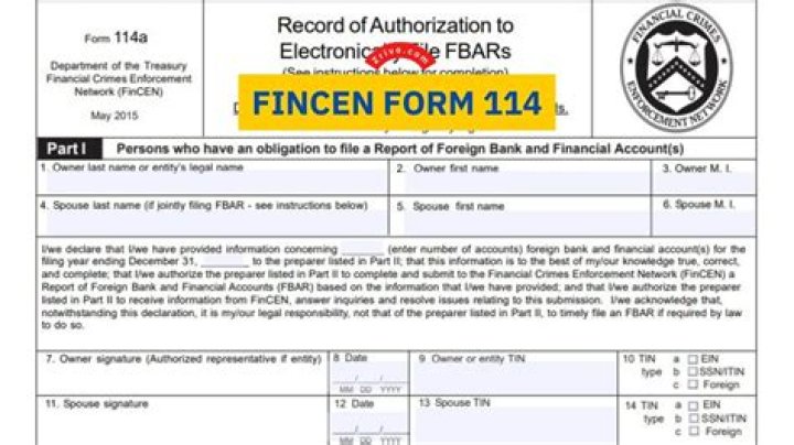 How do I amend a FinCEN Form 114?