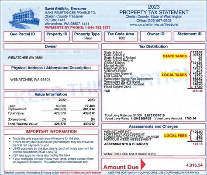 How do I get my Michigan property tax statement?