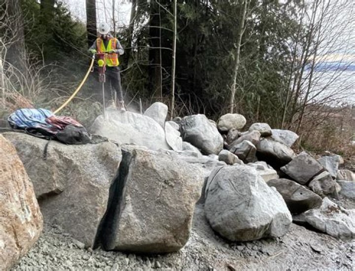 How to get rid of large rocks in yard?