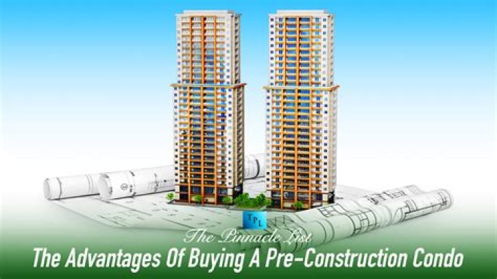 Is it better to buy a pre-construction condo?