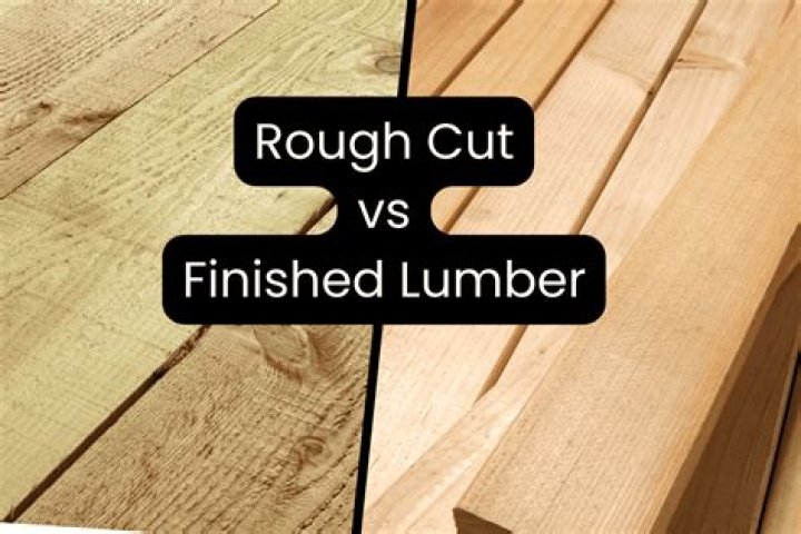 Is rough cut lumber kiln-dried?