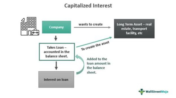 What does it mean to capitalize interest on investment?