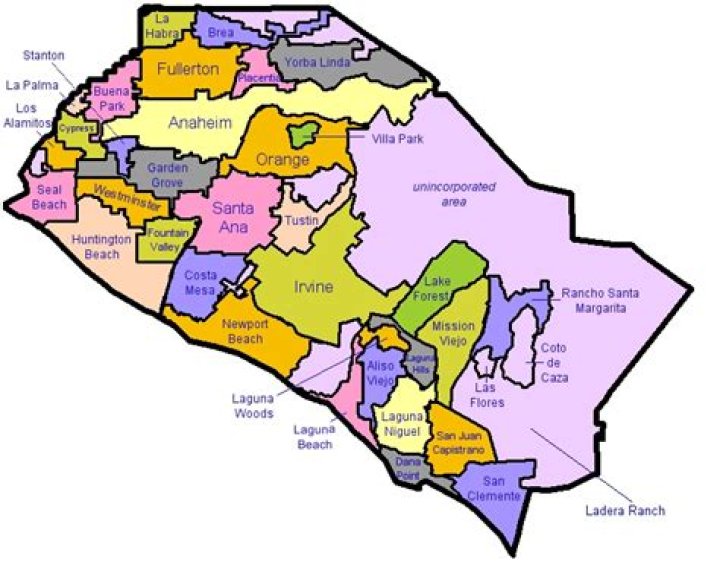 What does LA County include?