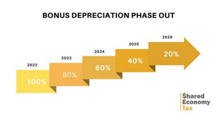 What is the amount of special bonus depreciation for 2019?