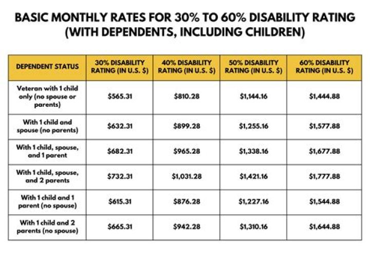 What is the maximum disability payment per month?