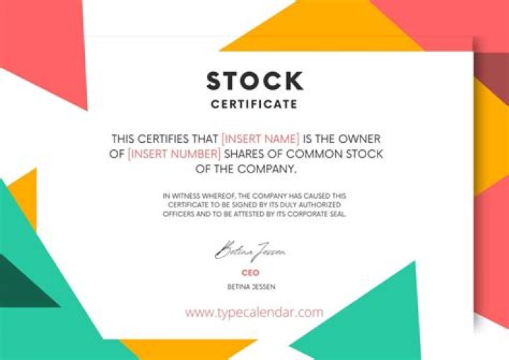 Who actually holds stock certificates?